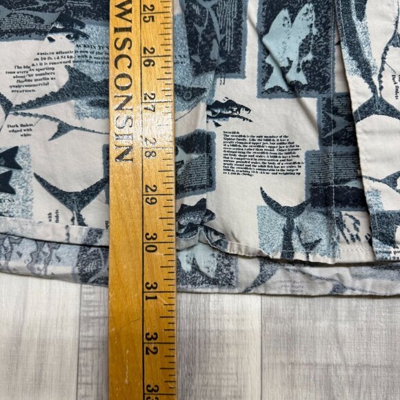 ✅ Mens XXL Columbia Short Sleeve Button-Up Shirt Lot Of 6 Fishing Designs Cotton - Picture 13 of 16